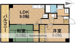 リベルテ曳馬【1階】の間取り