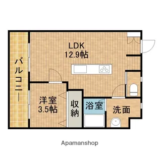 CREA(クレア)【3階】の間取り