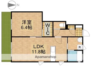 ウエストレイク【1階】の間取り