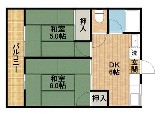 シティハイムブライト【2階】の間取り