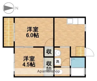 KIメダリストⅢ【1階】の間取り