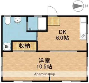 静岡県浜松市中央区上島6丁目【一戸建】の間取り
