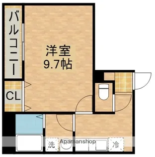 フラットフォース【3階】の間取り