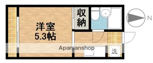 メゾン・ド・エール壱番館【203号室】の間取り