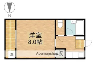 サンロード新居【1階】の間取り
