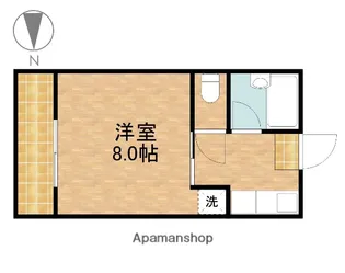 サンロード新居【2階】の間取り