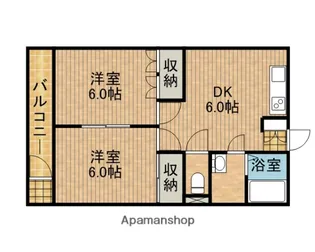マンション小池【2階】の間取り