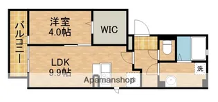 D−ROOM初馬【1階】の間取り