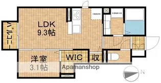 グラン【106号室】の間取り
