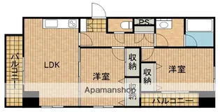 TRIBUTE CENTRAL【3階】の間取り