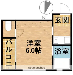 サンパレス【3階】の間取り