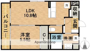 ASAMORI−SO【2階】の間取り