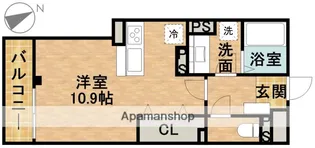 マモリエ【4階】の間取り