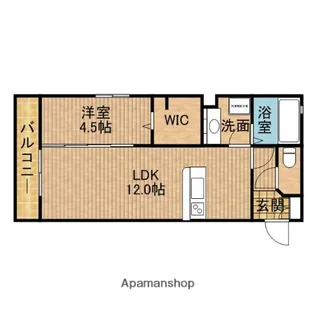 カーサフェリーチェ【3階】の間取り