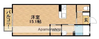 ブランドールG【2階】の間取り