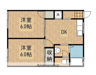 ガーデンTME B【102号室】の間取り