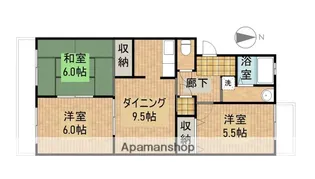 セレブレート【303号室】の間取り