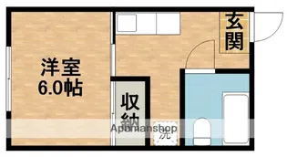 フォーブルS菊川NO.8【1F号室】の間取り