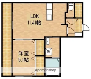 SELENE【3階】の間取り