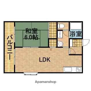 コーポ本郷【1階】の間取り