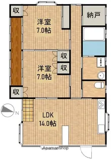 静岡県浜松市浜名区中瀬【一戸建】の間取り