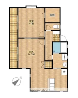 ブルーベリー【2階】の間取り
