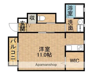 PIERREM【1階】の間取り