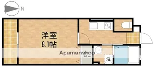 モーンガータ【3階】の間取り