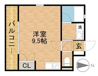 KIBINOSATO【3階】の間取り