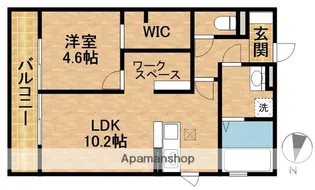 メゾン・ド・ソレイユ【3階】の間取り