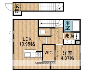 リッシュ【2階】の間取り