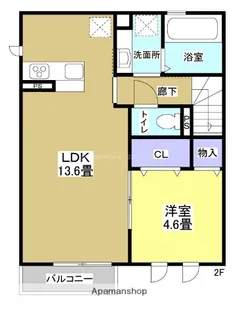 ARIOSO【2階】の間取り