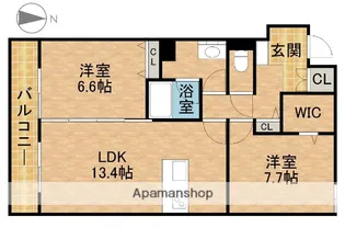 デュランタ【3階】の間取り