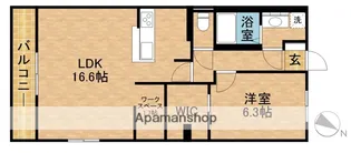 ELPIS・KIRA【3階】の間取り