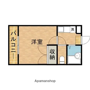 パレス野田【2階】の間取り