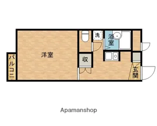 メルベーユ【1階】の間取り