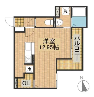 D−HILLS城北Ⅱ【3階】の間取り