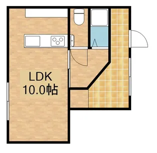 名倉荘Ⅰ【1階】の間取り