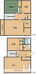 静岡県浜松市中央区瓜内町【一戸建】の間取り