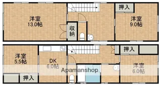 スギビル【1号室】の間取り