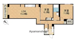 FLEURIA【2階】の間取り