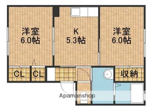 マティーナC【1階】の間取り