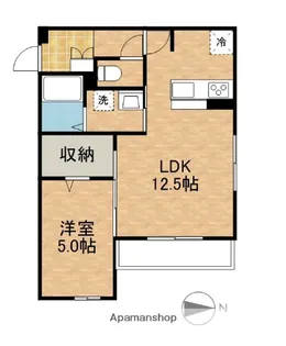 D−HILLS上西郷【2階】の間取り