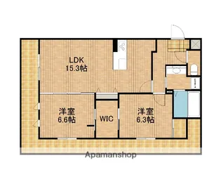 DP PARK HILLS【4階】の間取り