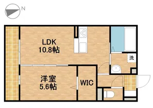 シリウス【3階】の間取り
