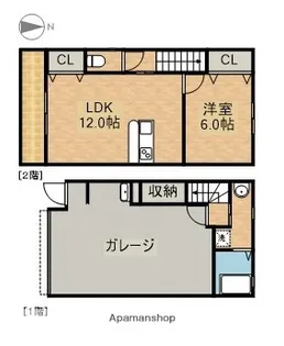 SKメゾン A【2号室】の間取り