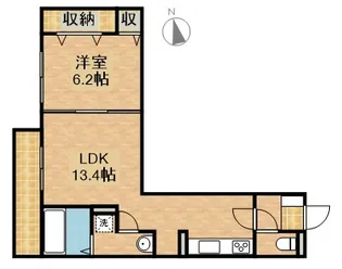 D−HILLS佐藤Ⅲ【2階】の間取り