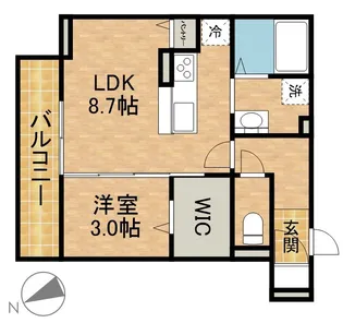 T−SUCCESS【3階】の間取り