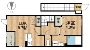 プラムガーデン【2階】の間取り