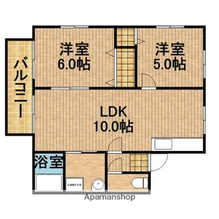 パティオベルテ【2階】の間取り